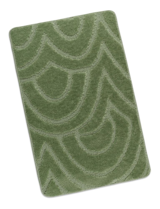 Bellatex Koupelnová předložka 60x100cm zelené oblouky