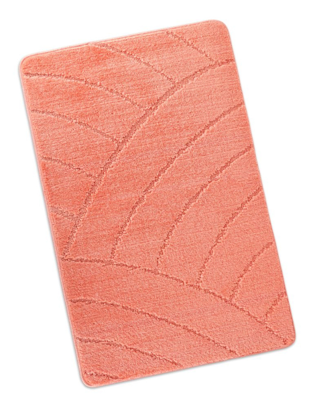 Bellatex Koupelnová předložka 60x100cm oblouky lososové