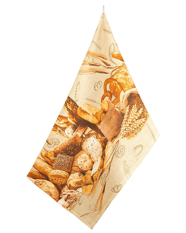Bellatex kuchyňská utěrka vaflová 305 PEČIVO, béžová 1 kus, 50x70cm