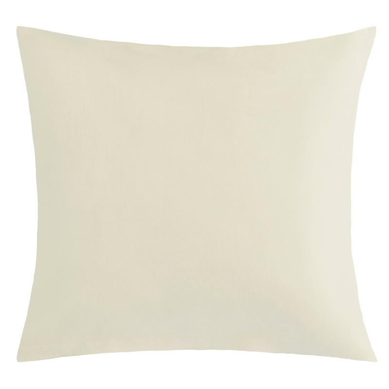 Bellatex Dekorační bavlněný povlak JEDNOBAREVNÝ 91/208, bílá káva 40x40cm