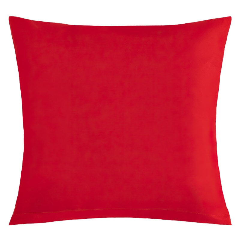 Bellatex Dekorační bavlněný povlak JEDNOBAREVNÝ 91/214, červená 40x40cm