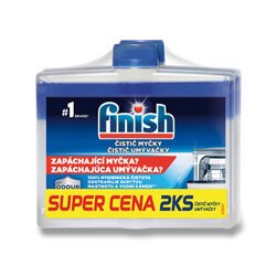 Finish - čistič myčky - Regular, 2 x 250 ml