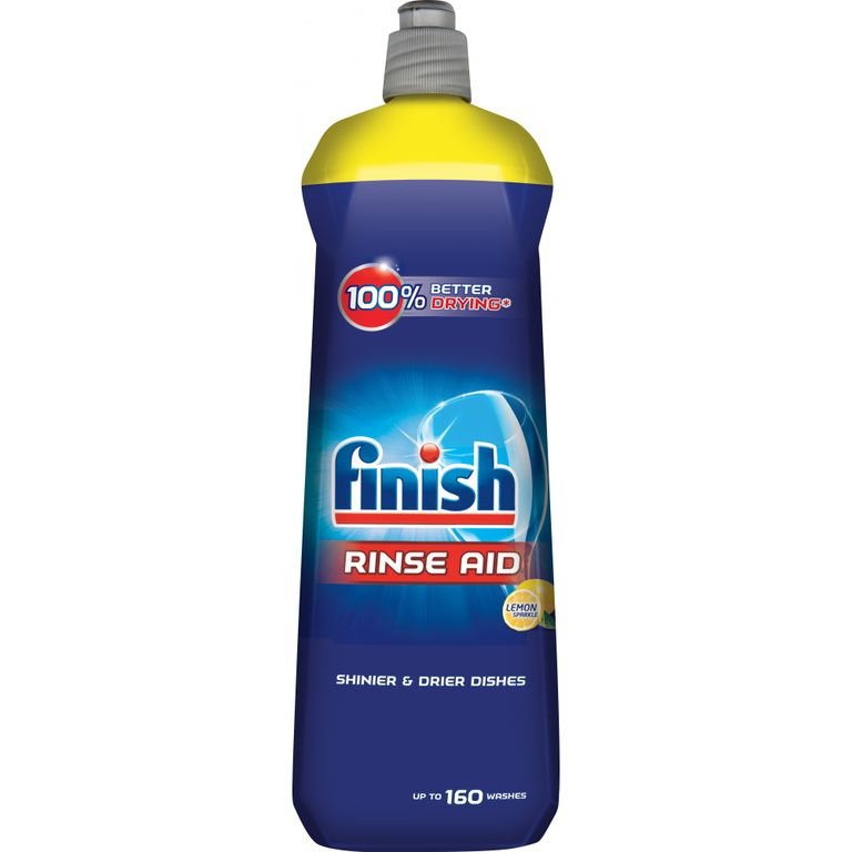 FINISH Rinse & Shine Leštidlo do myčky nádobí Lemon 800 ml
