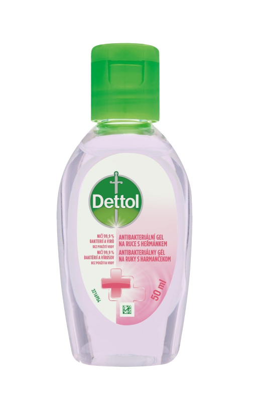 Dettol Antibacterial Hand Gel antibakteriální gel s heřmánkem 50 ml
