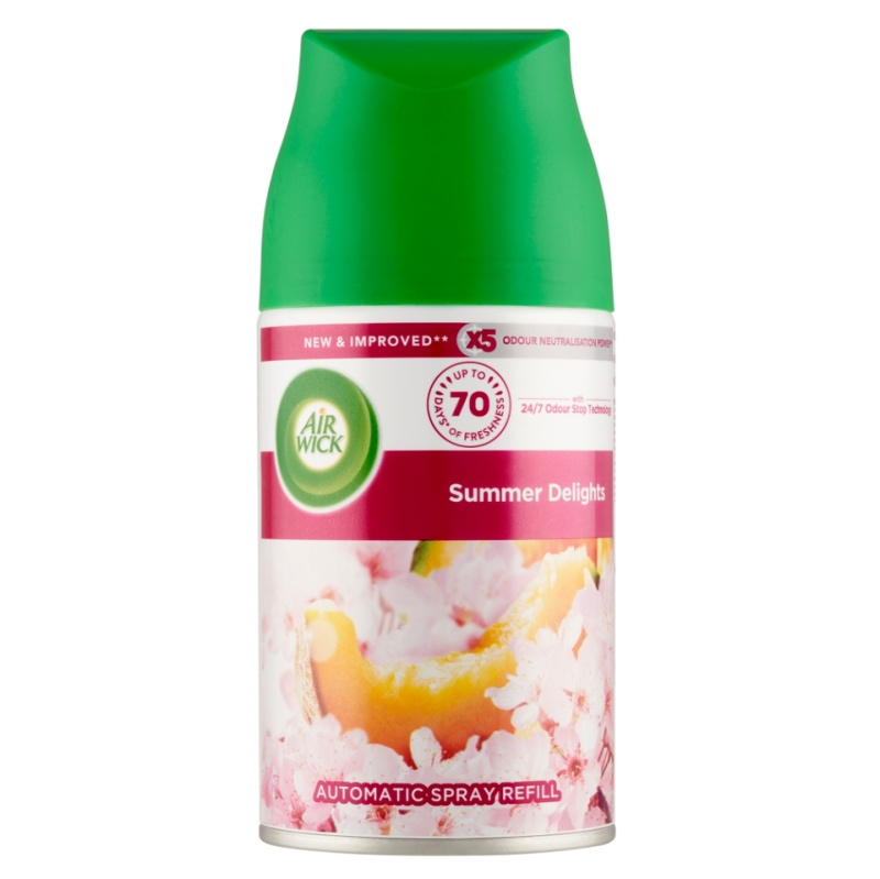 Air Wick Freshmatic Summer Delights osvěžovač vzduchu náhradní náplň 250 ml