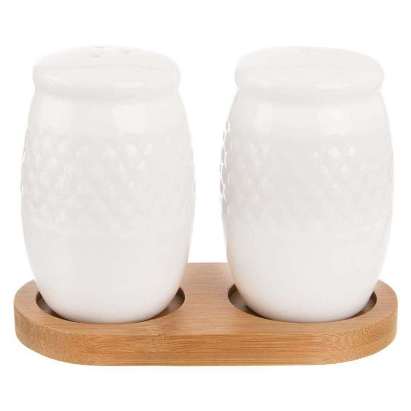 Sada solničky a pepřenky na stojánku BAMBUS