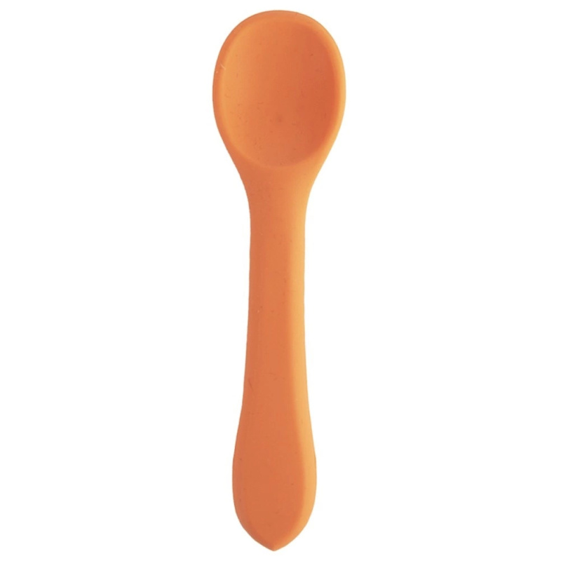 Orion Dětská silikonová lžička oranžová