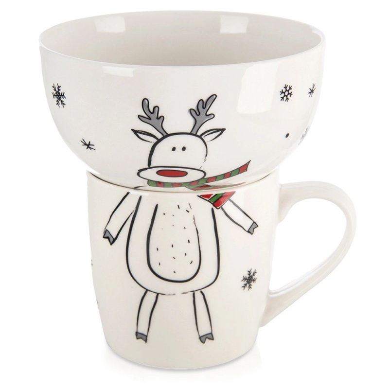 Orion Hrnek s miskou sob 350 ml