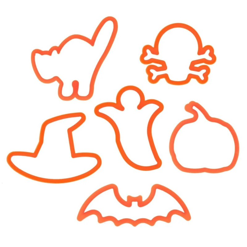 Orion domácí potřeby Orion Plastová vykrajovátka Halloween 6ks