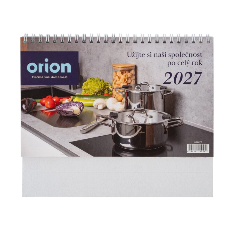 Stolní kalendář Orion 2027 v češtině