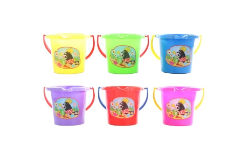 Kyblík s motivem Krtek