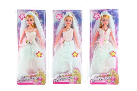 Panenka nevěsta kloubová 28 cm