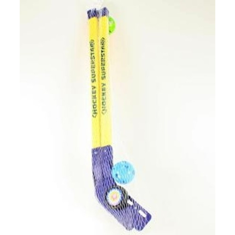 Sada plastových hokejek s pukem a míčkem 75 cm