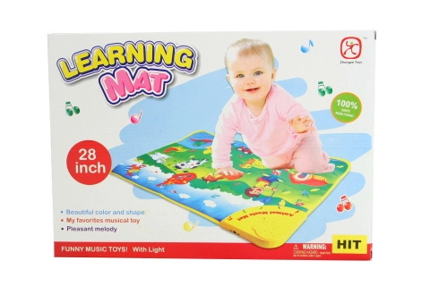 Hudební koberec zvířátka