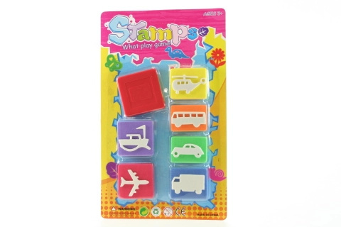 Razítka dopravní prostředky – sada 6 ks