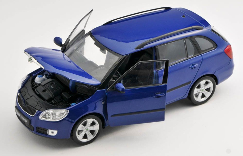Welly Škoda Fabia Combi II (2009) 1:24 červená