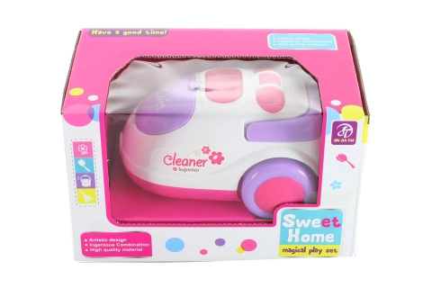 Dudlu Vysavač dětský na baterie 17 x 10 cm vysává polystyrenové kuličky