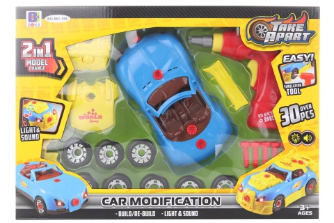 Lamps auto s vrtačkou