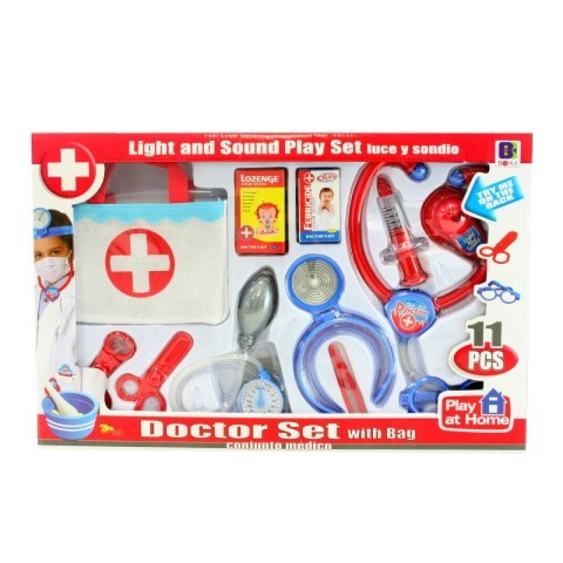 Doktorská sada se světlem a zvukem