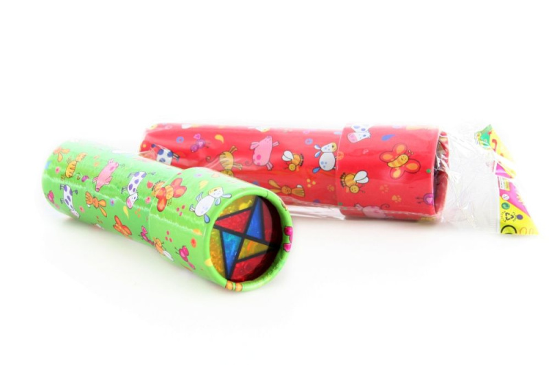 Barevný kaleidoskop 16 cm