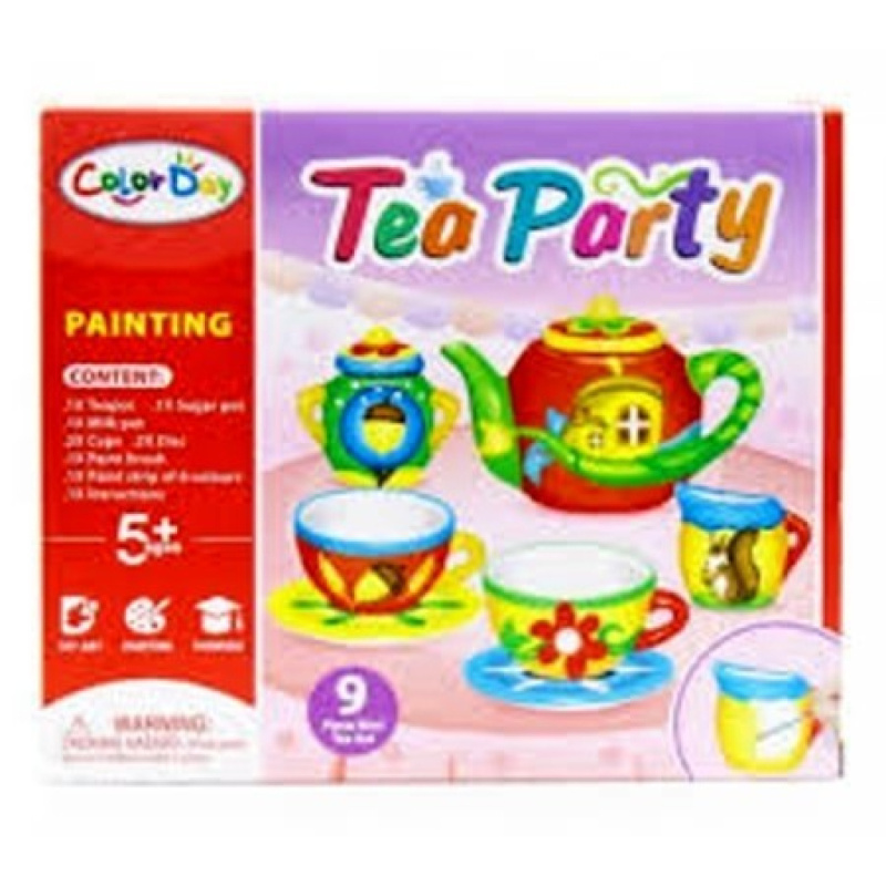 Malování čajového setu