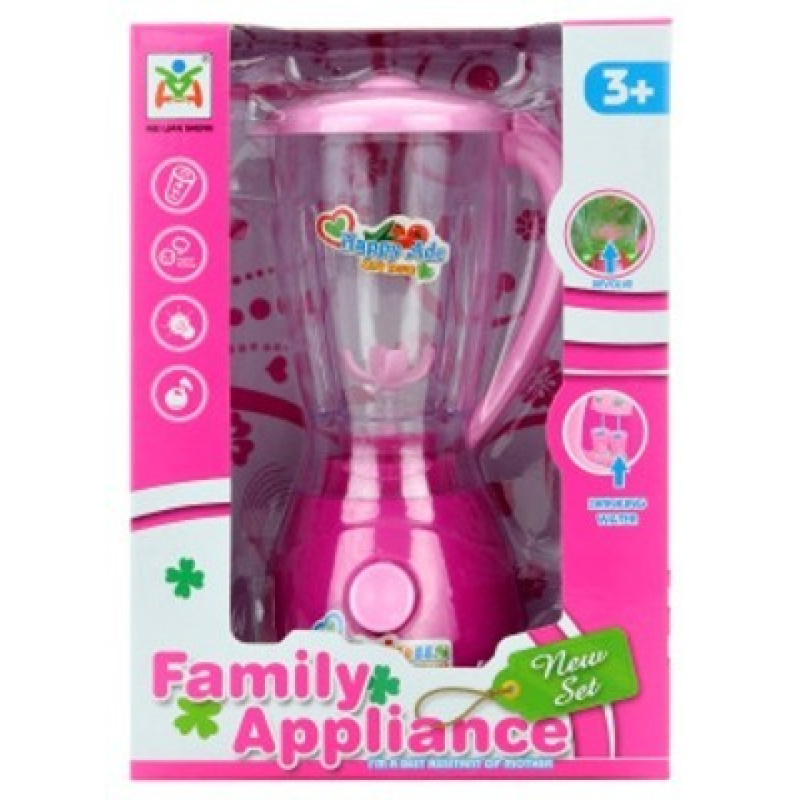 Lamps Mixér na baterie 17 x 9 cm růžový