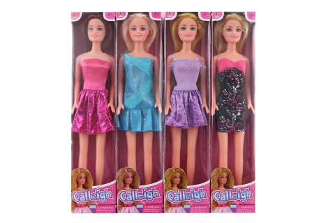 Kloubová panenka 29 cm s dlouhými vlasy