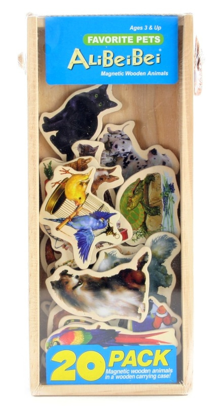 Lamps Dřevěné magnety mazlíčci