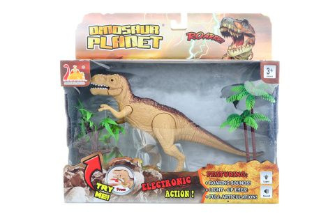 Interaktivní dinosaurus T‑Rex se zvuky a světlem
