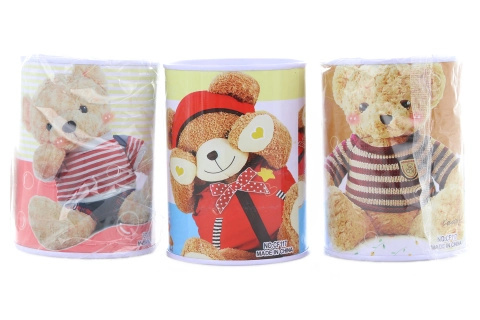 Kovová pokladnička pro děti mix motivů