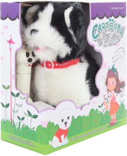 Lamps Pejsek černo-bílý na kabel