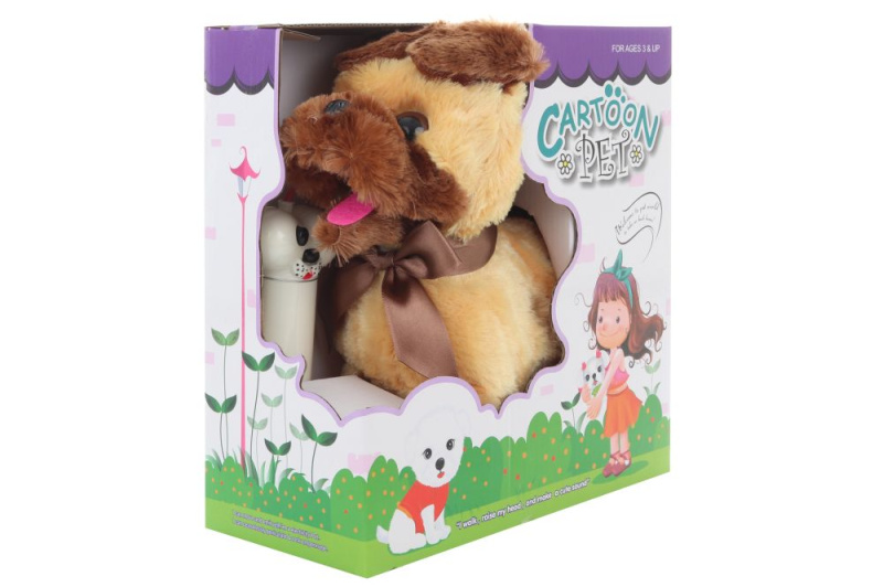 Lamps Pejsek hnědý na kabel