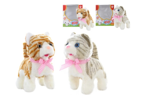 Kočka zrzavá chodící