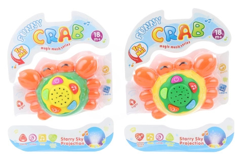 Zvukový krab na baterie pro nejmenší