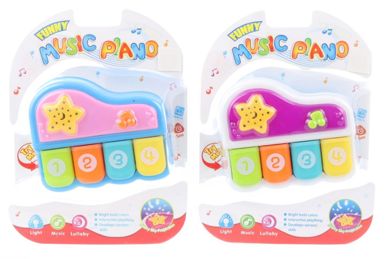 Dětské piánko s ukolébavkami