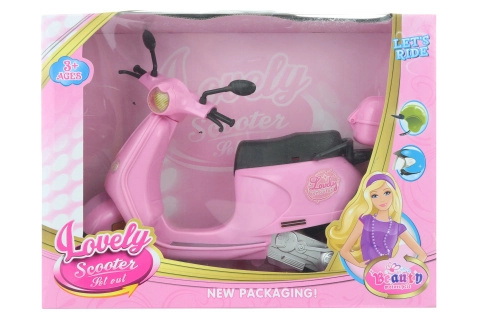 Plastový skútr pro panenky