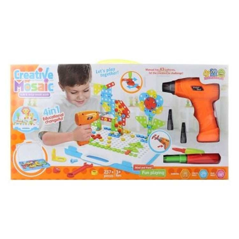 Lamps Stavebnice šroubovací s vrtačkou 282 ks