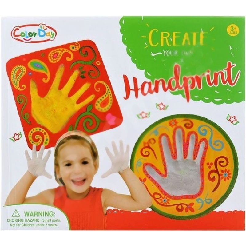 Výrobek ze sádry - otisk ruky