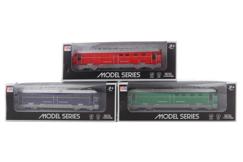 Lamps Model lokomotivy na baterie zelený