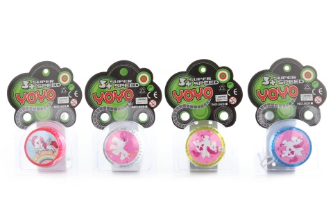 Svítící jo-jo jednorožec