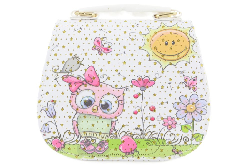 Lamps kabelka Sovička bílá