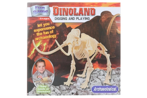 Tesací sada – objev mamuta