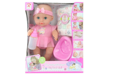 Miminko se zvuky a čůráním s doplňky