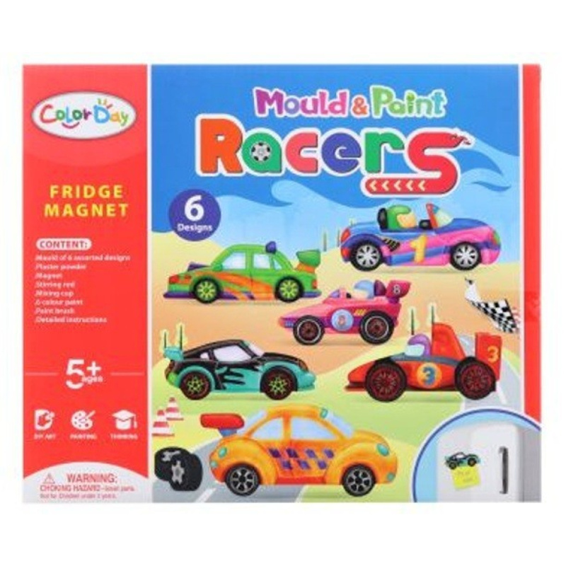 Výroba magnetů - závodní auta