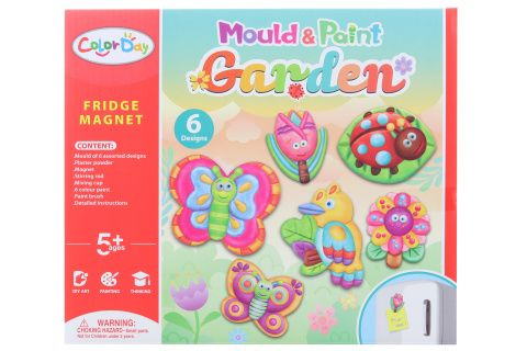 Výrobek ze sádry magnety zahrada