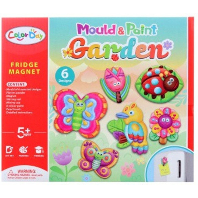 Výrobek ze sádry magnety zahrada