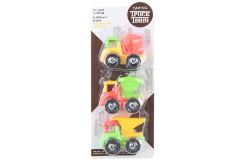 sada stavebních aut 3 ks