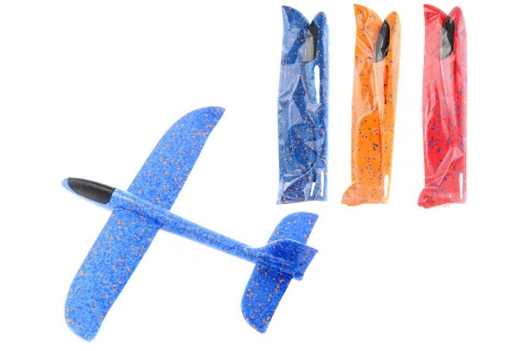 Polystyrénové házecí letadlo pro děti 47 cm