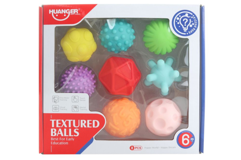 Sada senzorických míčků pro děti