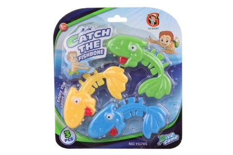 Potápěčské rybičky do vody – sada 3 ks